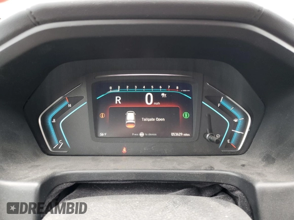 2022 Honda Odyssey EX-L with VIN 5FNRL6H70NB031177, listed as a Copart auction lot 51262515 with 53,629 mi miles and Salvage Title. Bid and sale history available at DreamBid. Image 9.