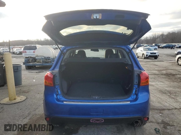 2015 Mitsubishi Outlander Sport 2.4 GT with VIN 4A4AR4AWXFE031118, listed as a Copart auction lot 43797245 with 80,456 mi miles and Salvage Title. Bid and sale history available at carsss.com. Image 6.