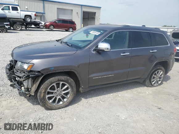 2014 Jeep Grand Cherokee Limited with VIN 1C4RJFBG5EC451741, listed as a Copart auction lot 56536195 with 172,582 mi miles and Salvage title. Bid and sale history available at DreamBid. Image 1.
