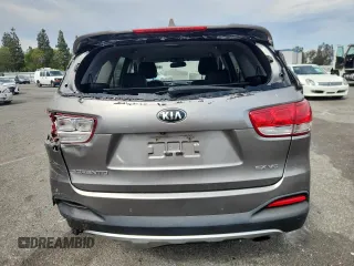 2016 Kia Sorento EX with VIN 5XYPH4A54GG094512, listed as a Copart auction lot 64965125 with 162,565 mi miles and Salvage title. Bid and sale history available at DreamBid. Image 6.