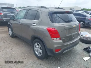 2020 Chevrolet Trax LT with VIN KL7CJLSB7LB351195, listed as a IAAI auction lot 42266365 with 64,257 mi miles and . Bid and sale history available at DreamBid. Image 3.