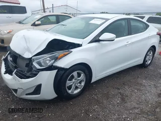2015 Hyundai Elantra SE z VIN 5NPDH4AE3FH649752, wystawiony jako IAAI lot #42311622 z przebiegiem 100 166 mil mil oraz . Historia ofert i sprzedaży dostępna na DreamBid. Obrazek 2.