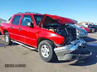 2004 Chevrolet Avalanche with VIN 3GNEC12T54G253253, listed as a IAAI auction lot 41787767 with 205,850 mi miles. Bid and sale history available at carsss.com. Image 1.