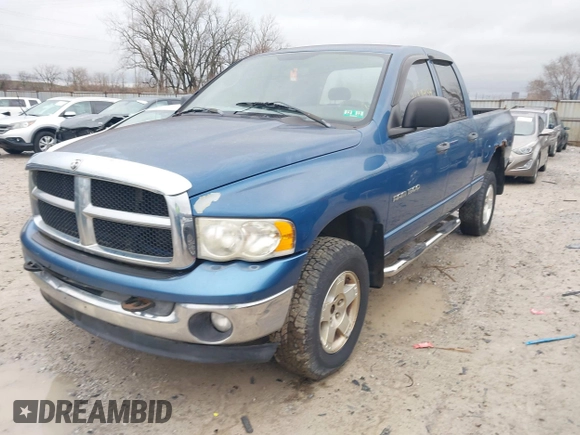 2004 Dodge 1500 SLT with VIN 1D7HU18NX4S606645, listed as a IAAI auction lot 41041951 with 180,862 mi miles and . Bid and sale history available at carsss.com. Image 2.