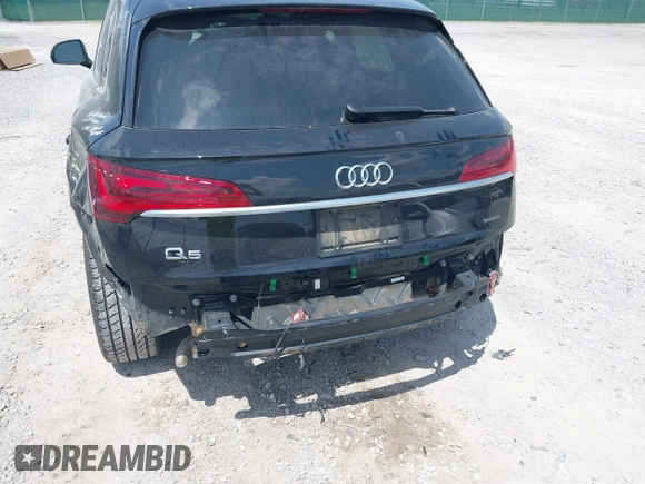 2021 Audi Q5 Premium Plus with VIN WA1BAAFY7M2024762, listed as a IAAI auction lot 42090408 with 58,082 mi miles and . Bid and sale history available at DreamBid. Image 20.