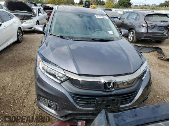 2022 Honda HR-V EX-L with VIN 3CZRU6H78NM731368, listed as a Copart auction lot 75349844 with 26,973 mi miles and Clean Title. Bid and sale history available at DreamBid. Image 5.