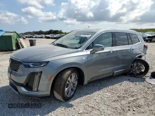 2024 Cadillac XT6 FWD Premium Luxury with VIN 1GYKPCRS1RZ715026, listed as a Copart auction lot 48817915 with 10,550 mi miles and Non Repairable. Bid and sale history available at carsss.com. Image 1.