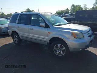 2008 Honda Pilot EX-L with VIN 5FNYF18588B054859, listed as a IAAI auction lot 42242215 with 198,491 mi miles and . Bid and sale history available at DreamBid. Image 1.