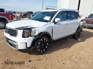 2023 Kia Telluride SX Prestige X-Pro with VIN 5XYP5DGC2PG327611, listed as a IAAI auction lot 41072515 with 30,809 mi miles and . Bid and sale history available at DreamBid. Image 2.