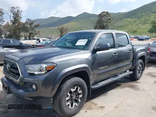 2017 Toyota Tacoma SR5 with VIN 3TMAZ5CN6HM050456, listed as a IAAI auction lot 38968606 with 48,576 mi miles and . Bid and sale history available at DreamBid. Image 2.