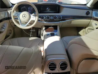2018 Mercedes-Benz S 450 with VIN WDDUG6GB7JA396548, listed as a Copart auction lot 48565075 with 43,954 mi miles and Salvage Title. Bid and sale history available at carsss.com. Image 8.