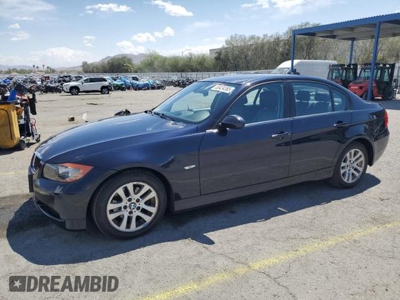 2006 BMW 3 Series 325i with VIN WBAVB13516PT14122, listed as a Copart auction lot 53424365 with 164,825 mi miles and Salvage title. Bid and sale history available at DreamBid. Image 1.