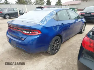 2014 Dodge Dart SXT with VIN 1C3CDFBB1ED692972, listed as a IAAI auction lot 41958041 with 108,765 mi miles. Bid and sale history available at carsss.com. Image 4.