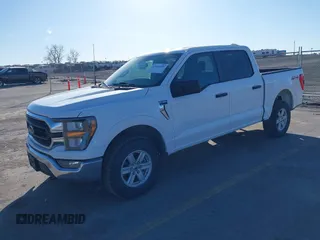 2023 Ford F-150 XL with VIN 1FTEW1EB6PKD46153, listed as a IAAI auction lot 41441521 with 122,754 mi miles and . Bid and sale history available at carsss.com. Image 2.