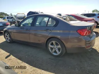 2014 BMW 3 Series 328i with VIN WBA3C1C54EK115517, listed as a Copart auction lot 52982655 with 63,203 mi miles and Salvage Title. Bid and sale history available at carsss.com. Image 2.