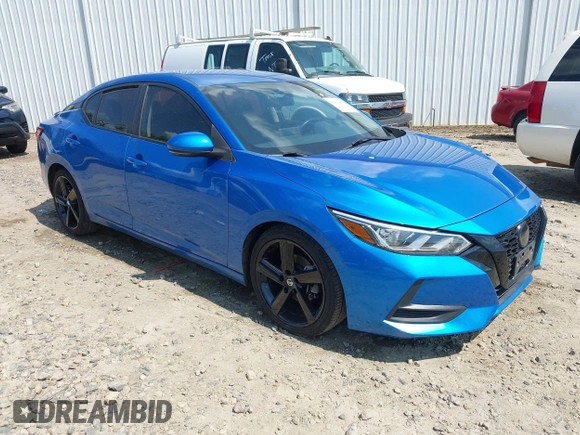 2020 Nissan Sentra SV with VIN 3N1AB8CV1LY214528, listed as a IAAI auction lot 42619402 with 106,357 mi miles and . Bid and sale history available at DreamBid. Image 1.