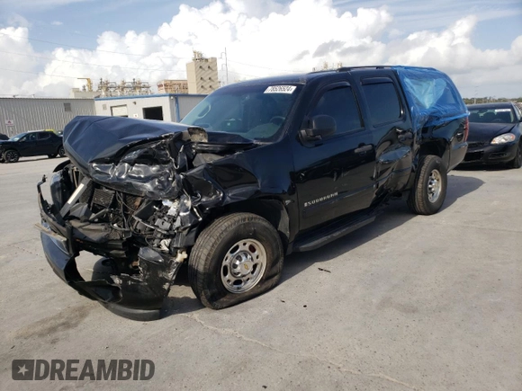 2008 Chevrolet Suburban Commercial with VIN 3GNGK26K38G313121, listed as a Copart auction lot 78526524 with 218,573 mi miles and Salvage Title. Bid and sale history available at carsss.com. Image 1.