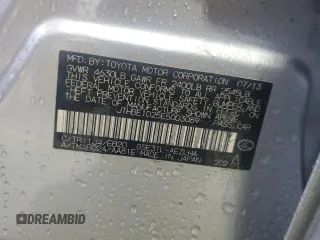 2014 Lexus IS 350 z VIN JTHBE1D25E5003089, wystawiony jako Copart lot #54321485 z przebiegiem 70 376 mil mil oraz Szkody całkowita. Historia ofert i sprzedaży dostępna na DreamBid. Obrazek 12.