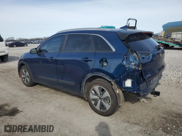 2019 Kia Niro LX with VIN KNDCB3LC4K5223128, listed as a Copart auction lot 45723585 with 110,587 mi miles and Salvage Title. Bid and sale history available at DreamBid. Image 2.