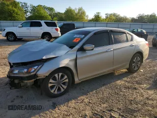 2014 Honda Accord Sedan LX with VIN 1HGCR2F30EA167848, listed as a Copart auction lot 53076685 with Not Provided miles and Clean Title. Bid and sale history available at carsss.com. Image 1.