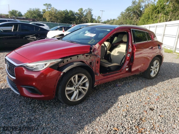 2019 Infiniti QX30 ESSENTIAL with VIN SJKCH5CP7KA008165, listed as a Copart auction lot 64879933 with 62,928 mi miles. Bid and sale history available at carsss.com. Image 1.