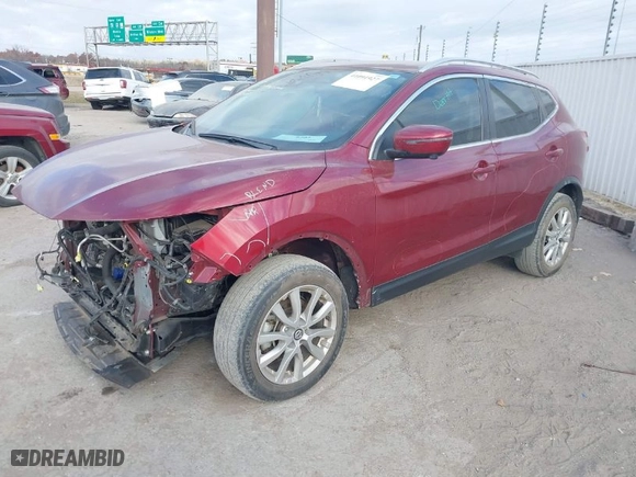 2022 Nissan Rogue Sport SV with VIN JN1BJ1BV8NW342999, listed as a IAAI auction lot 41091927 with 44,466 mi miles. Bid and sale history available at carsss.com. Image 2.