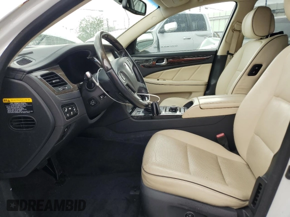 2014 Hyundai Equus Signature с VIN KMHGH4JH8EU079271, выставлен на аукционе Copart как лот 54319185 с пробегом 123 746 миль миль и Списание • Salvage title. История ставок и продаж доступна на DreamBid. Изображение 7.