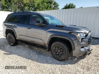 2023 Toyota Sequoia SR5 with VIN 7SVAAABA6PX012304, listed as a Copart auction lot 52148654 with 12,159 mi miles and Salvage Title. Bid and sale history available at carsss.com. Image 4.