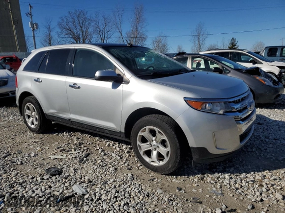 2011 Ford Edge SEL with VIN 2FMDK3JC3BBB15713, listed as a Copart auction lot 49296145 with 186,192 mi miles and Clean Title. Bid and sale history available at carsss.com. Image 4.