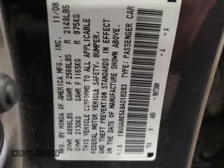 2009 Acura TL Tech with VIN 19UUA86549A018283, listed as a Copart auction lot 51913805 with 205,287 mi miles and Salvage Title. Bid and sale history available at carsss.com. Image 12.