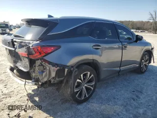 2021 Lexus RX with VIN JTJHZKEA9M2019949, listed as a Copart auction lot 52738375 with 51,917 mi miles and Salvage Title. Bid and sale history available at carsss.com. Image 3.