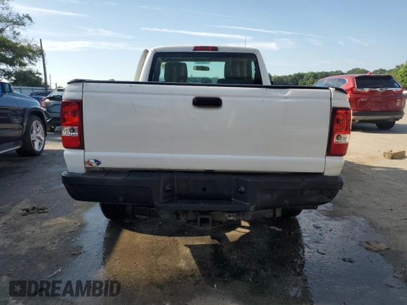 2011 Ford Ranger XL with VIN 1FTKR1AD5BPB11580, listed as a Copart auction lot 63397515 with 126,192 mi miles and Salvage title. Bid and sale history available at DreamBid. Image 6.