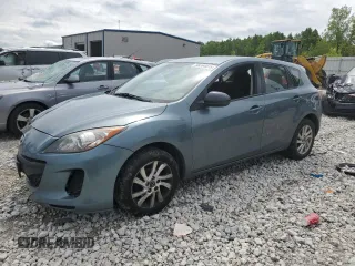 2013 Mazda 3 i Touring with VIN JM1BL1LP9D1754237, listed as a Copart auction lot 58204075 with 190,946 mi miles and Salvage title. Bid and sale history available at DreamBid. Image 1.