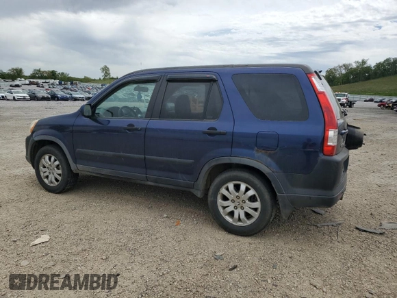 2005 Honda CR-V EX with VIN JHLRD78815C012648, listed as a Copart auction lot 57582485 with 290,300 mi miles and Clean Title. Bid and sale history available at DreamBid. Image 2.