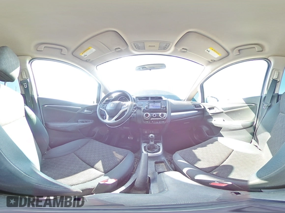 2015 Honda Fit LX with VIN 3HGGK5G55FM747740, listed as a Copart auction lot 61692725 with 61,923 mi miles and Salvage title. Bid and sale history available at DreamBid. Image 14.