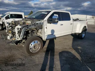 2022 Ford Super Duty F-450 DRW XL with VIN 1FT8W4DT8NEF04934, listed as a Copart auction lot 86050464 with 38,928 mi miles and Salvage Title. Bid and sale history available at carsss.com. Image 1.