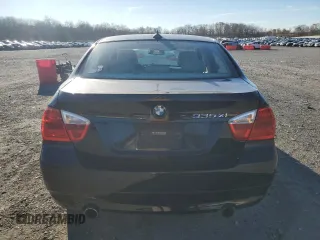 2007 BMW 3 Series 335xi with VIN WBAVD53547A008585, listed as a Copart auction lot 80613074 with 197,368 mi miles and Clean Title. Bid and sale history available at carsss.com. Image 6.