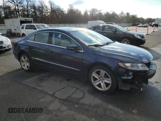 2013 Volkswagen CC Sport with VIN WVWBP7AN6DE546625, listed as a Copart auction lot 85506494 with 163,424 mi miles and Salvage Title. Bid and sale history available at carsss.com. Image 4.