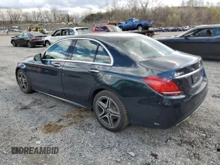 2019 Mercedes-Benz C 300 with VIN 55SWF8EB6KU292709, listed as a Copart auction lot 52103135 with 101,418 mi miles and Salvage Title. Bid and sale history available at DreamBid. Image 2.