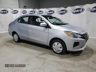 2024 Mitsubishi Mirage G4 ES with VIN ML32FUFJ8RHF03410, listed as a Copart auction lot 53485475 with 34,506 mi miles and Clean Title. Bid and sale history available at carsss.com. Image 4.