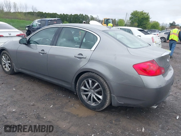 2008 Infiniti G35 Journey with VIN JNKBV61EX8M209823, listed as a IAAI auction lot 42219765 with 46,190 mi miles and . Bid and sale history available at DreamBid. Image 3.