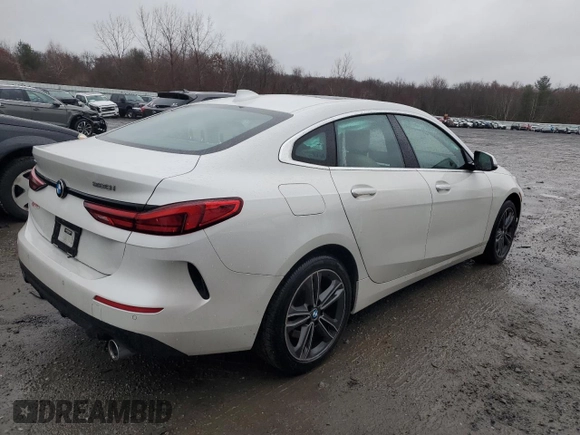 2022 BMW 2 Series 228i xDrive with VIN WBA73AK05N7K83774, listed as a Copart auction lot 85938854 with Not Provided miles and Salvage Title. Bid and sale history available at carsss.com. Image 3.