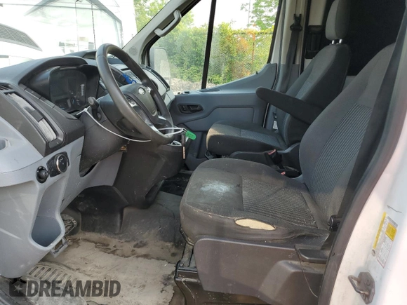 2019 Ford Transit with VIN 1FTYR2CM1KKA90561, listed as a Copart auction lot 59294825 with 221,303 mi miles and Salvage title. Bid and sale history available at DreamBid. Image 7.