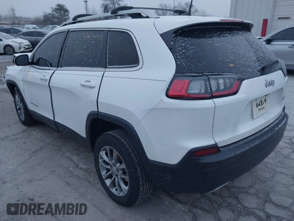 2021 Jeep Cherokee Latitude Lux with VIN 1C4PJLMN7MD130276, listed as a IAAI auction lot 41241629 with 64,485 mi miles. Bid and sale history available at carsss.com. Image 3.