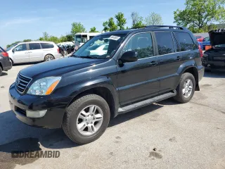 2004 Lexus GX 470 with VIN JTJBT20XX40062467, listed as a Copart auction lot 56449865 with 247,181 mi miles and Clean Title. Bid and sale history available at DreamBid. Image 1.