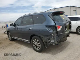 2016 Nissan Pathfinder S with VIN 5N1AR2MM9GC616898, listed as a Copart auction lot 56624295 with 144,381 mi miles and Salvage title. Bid and sale history available at DreamBid. Image 2.