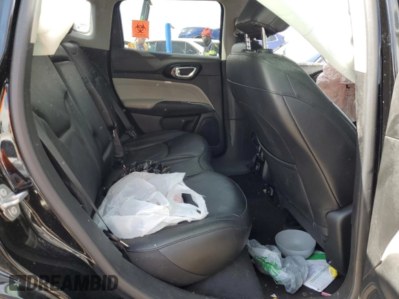 2022 Jeep Compass Limited with VIN 3C4NJDCB0NT101055, listed as a Copart auction lot 56143005 with Not provided miles and Salvage title. Bid and sale history available at DreamBid. Image 11.