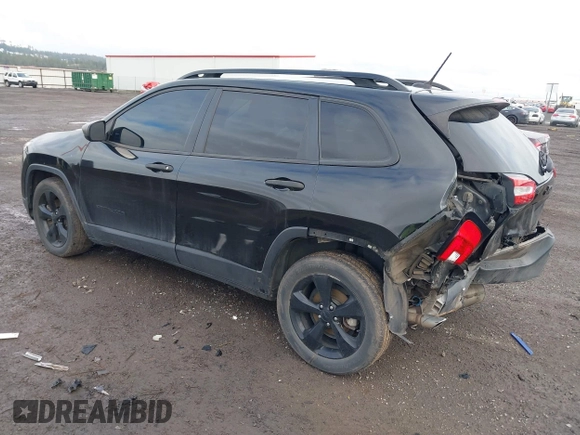 2016 Jeep Cherokee Sport with VIN 1C4PJLAB3GW315508, listed as a IAAI auction lot 41209472 with 100,806 mi miles and . Bid and sale history available at DreamBid. Image 3.