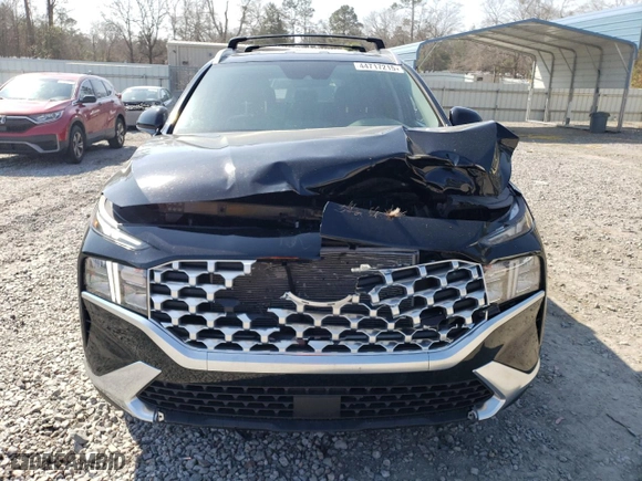 2022 Hyundai Santa Fe SEL with VIN 5NMS24AJ6NH469473, listed as a Copart auction lot 44717215 with 81,001 mi miles and Salvage Title. Bid and sale history available at carsss.com. Image 5.