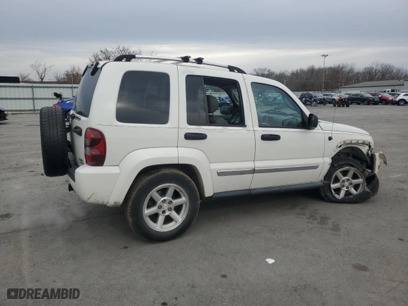 2007 Jeep Liberty Limited with VIN 1J4GL58K27W707157, listed as a Copart auction lot 44168915 with 137,330 mi miles and Salvage Title. Bid and sale history available at carsss.com. Image 3.